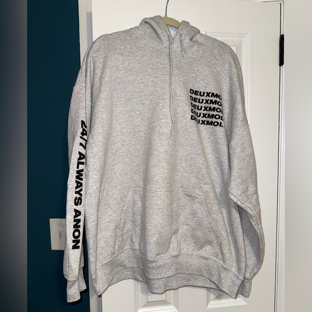 Deux Moi Unisex Hoodie 2XL